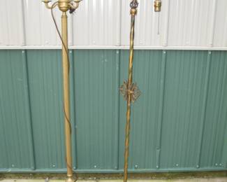 Lot 274. Pair of floor lamps