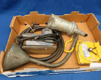 Lot 224. Sander, funnels, and more