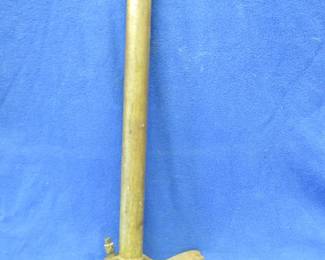 Lot 345. Brass air pump with no hose
