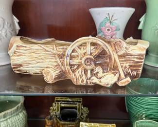 Tons of McCoy pottery , Roseville pottery , Hull pottery , Shawnee Pottery