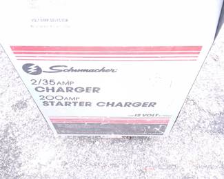 This is an upright battery charger. it is used but works.