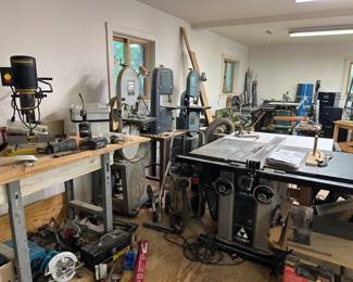 Woodworking equipment, tools, saws, power tools, hand tools, Delta, Makita, Stanley