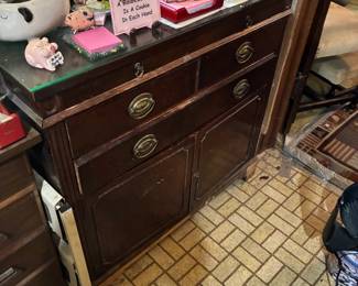 antique cabinet