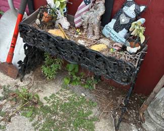 cast iron planter