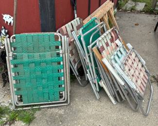 vintage outdoor chairs