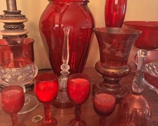 red glass