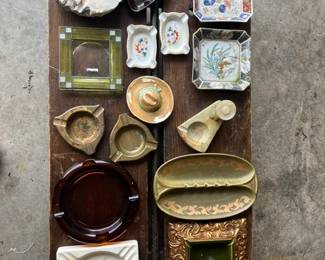 Variety of ash trays