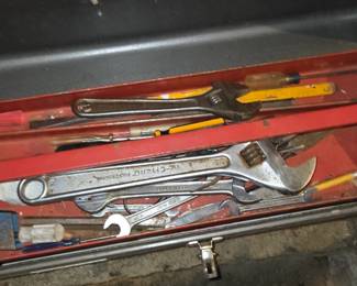 Tools in basement