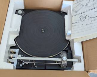 Garrard Zero 100C Turntable in Original Packaging