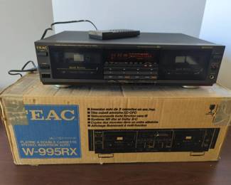 TEAC W-995RX Stereo Double Cassette Deck