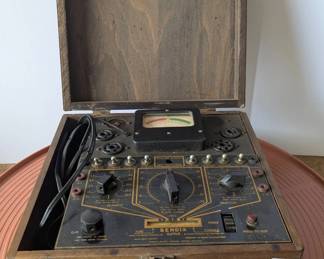 Bendix Tube Tester in Wooden Case, Model 20C