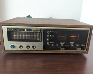 Craig 3307 Eight-Track Stereo Recorder