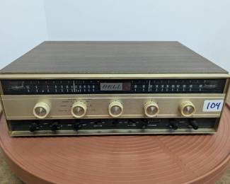 Bell High-Fidelity Stereo Receiver Tube Amplifier