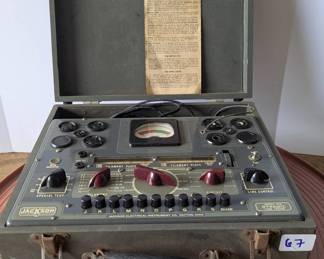 Jackson Model 636 Dynamic Output Tube Tester