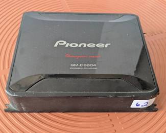 Pioneer GM-D8604 Champion Series Amplifier