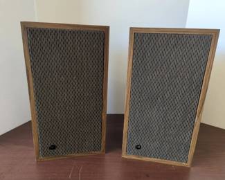 Electro Voice EV Speakers with Wood Frames