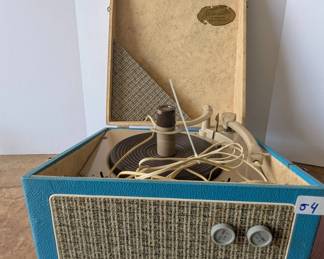 Stereomaster Hi-Fidelity Portable Record Player