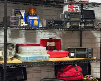Vtg automotive radios, Ham radio equipment