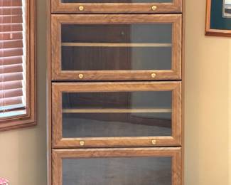 Oak Barrister Bookcase