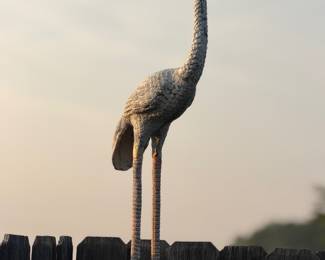 Heron/Crane Garden Statue