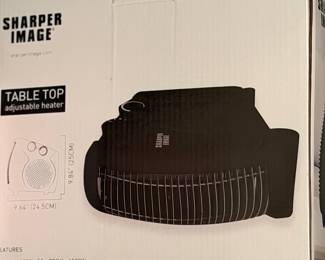 Sharper Image Tabletop Adjustable Heater