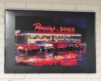 Rosie's Diner Wall Art