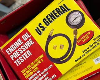 U.S. General Engine Oil Pressure Tester