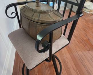 There are three of these stools and they are heavy.
