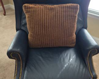 Two leather recliners
