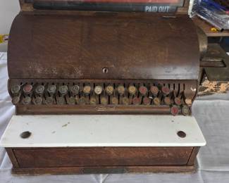 Cash Register was used in a long- standing business on Bank Street