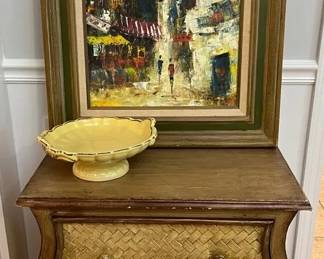 Small 2 Drawer Chest, with Art Bowl