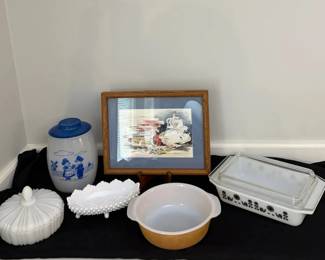 Pyrex, FireKing Milk Glass
