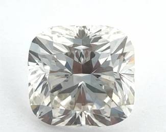 1.50 Carat IGI Certified Lab-Grown Cushion Modified Brilliant Diamond