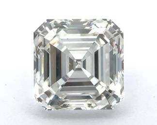 3.86 Carat IGI Certified Lab-Grown Asscher Cut Diamond