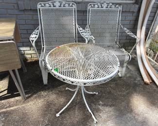 PATIO TABLE AND CHAIRS