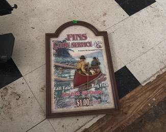 FINS GUIDE SERVICE & CO WALL DECOR