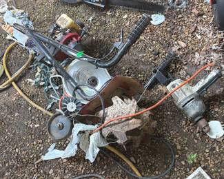 SMALL TILLER AND DRILL