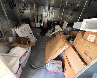 CONTENTS OF VAN