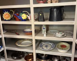 Pots, pans and plates