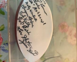 Notre Dame signed football