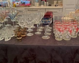 Crystal glasses