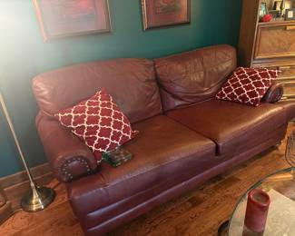 Leather sofa