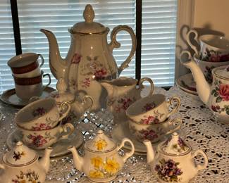 German U.S. Zone: 1945-1949, 13 Pc Tea Set