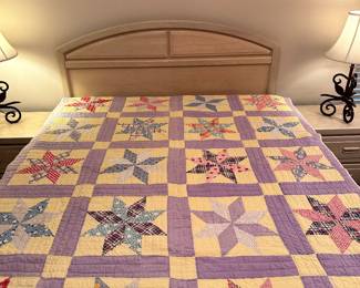 Vintage Quilt “Star Pattern “
