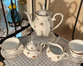Bavaria, Germany 11pc Tea Set