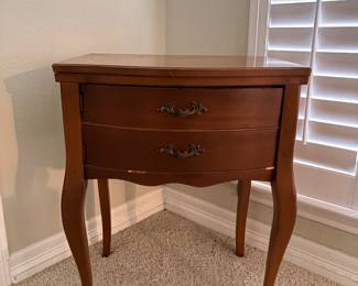 Antique sewing table with Dressmaker machine