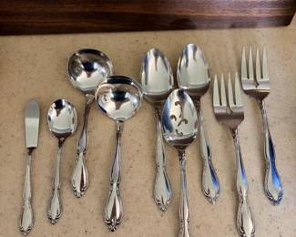 Oneida flatware- complete set