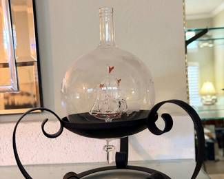 Ship in glass