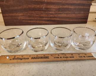 Vintage automobile glasses