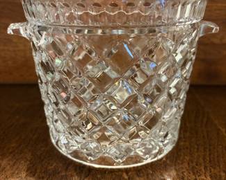 Crystal ice bucket